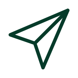 animated icon of a paper aeroplane flying